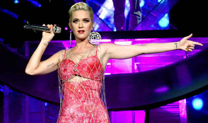 INDIO, CA - APRIL 14: Katy Perry performs onstage with Zedd at Coachella Stage during the 2019 Coachella Valley Music And Arts Festival on April 14, 2019 in Indio, California. (Photo by Kevin Winter/Getty Images for Coachella)
